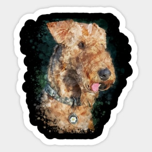 Airedale Terrier Sticker